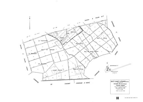 Bucy-Saint-Liphard - Sections
