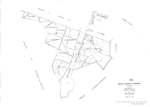 Bucy-Saint-Liphard - Sections