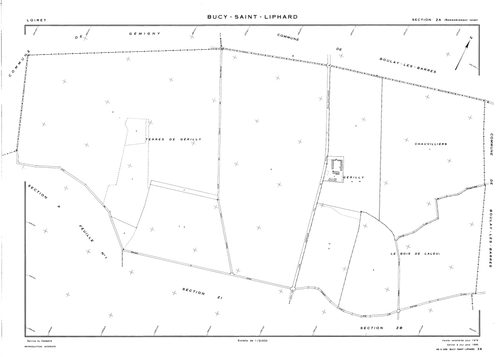 Bucy-Saint-Liphard - Sections