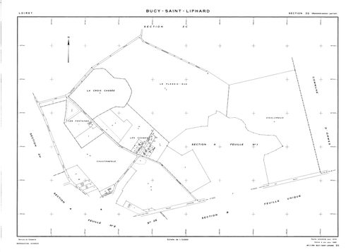 Bucy-Saint-Liphard - Sections