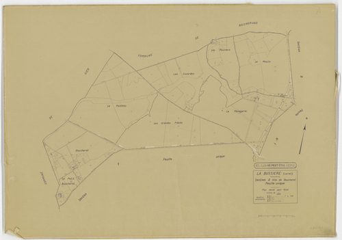 La Bussière - Sections