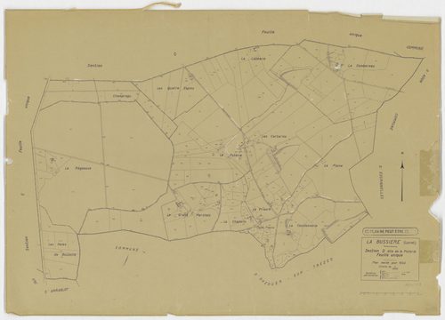 La Bussière - Sections