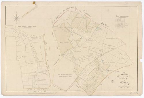 La Bussière - Sections