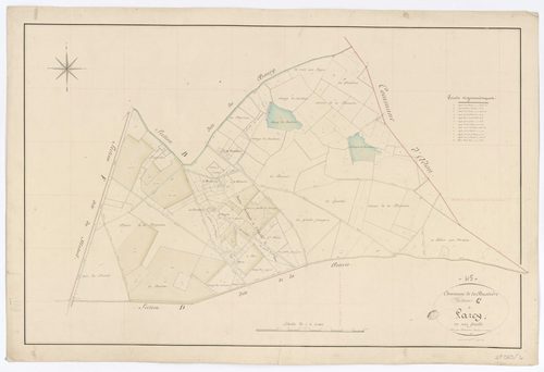 La Bussière - Sections