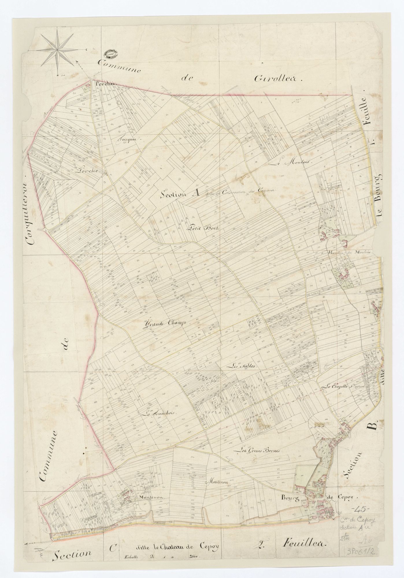 Cepoy - Sections
