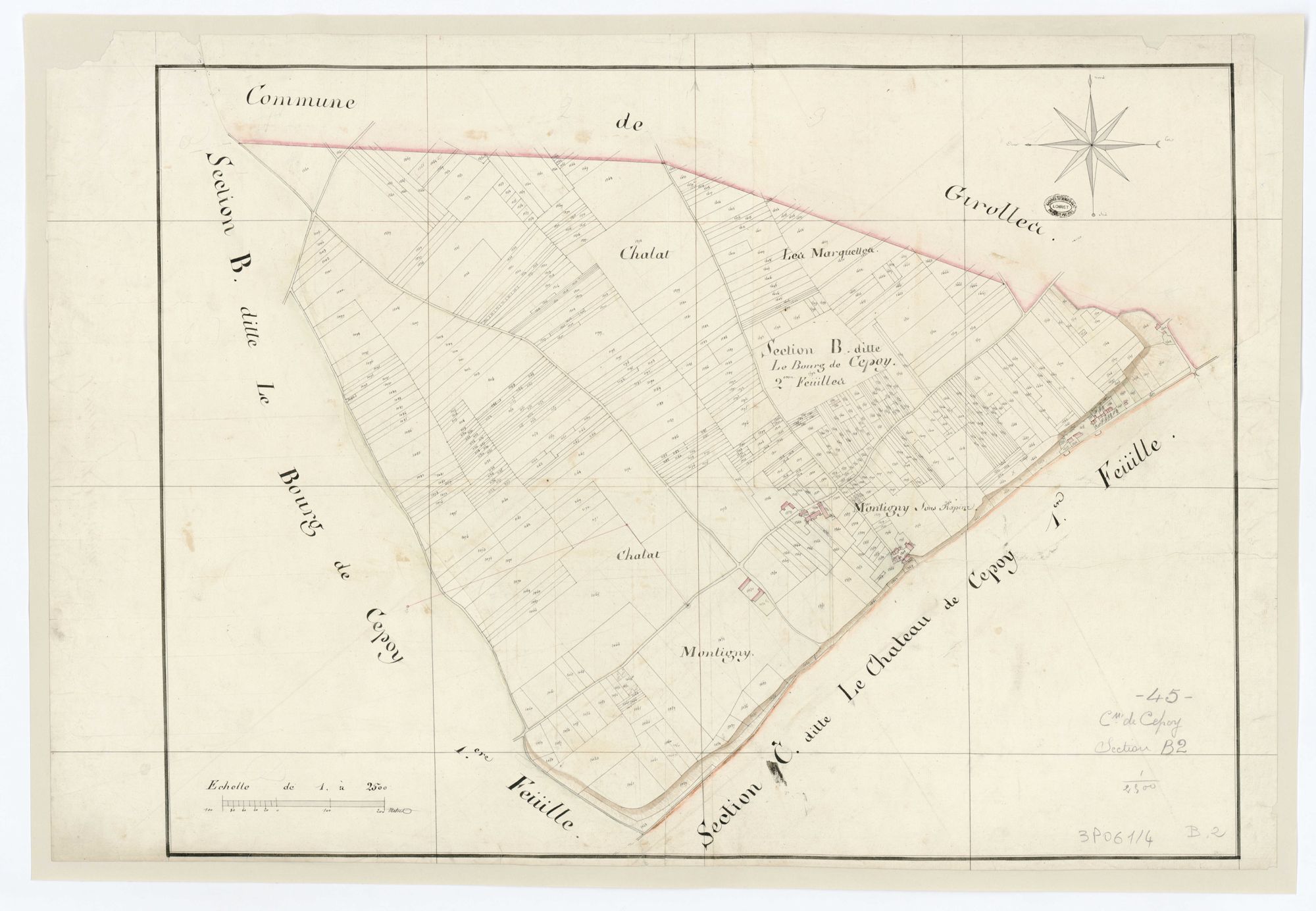 Cepoy - Sections