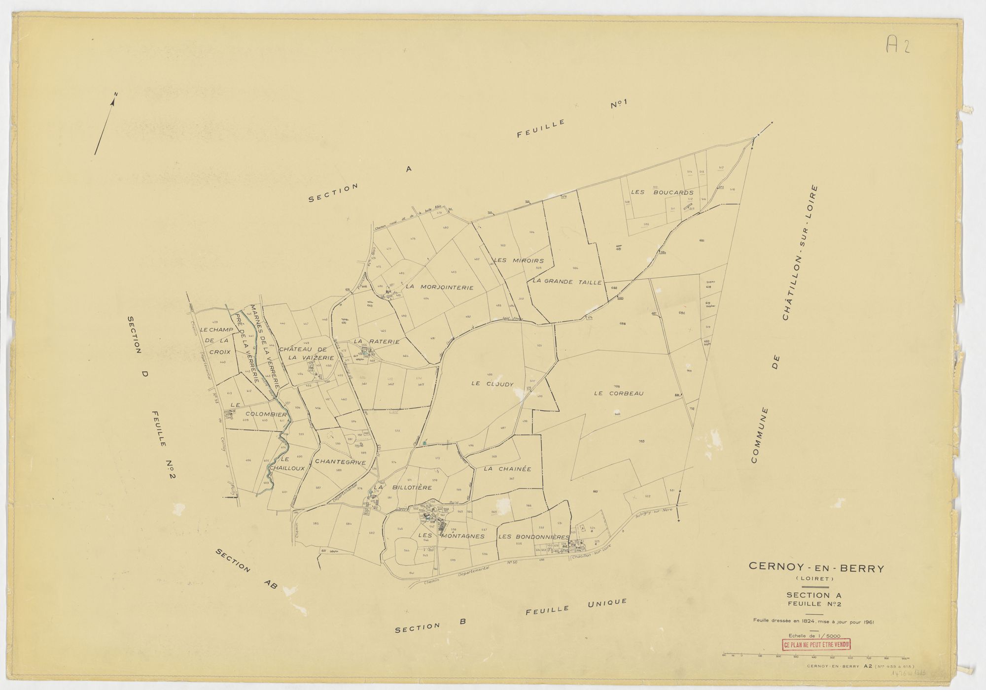 Cernoy-en-Berry - Sections