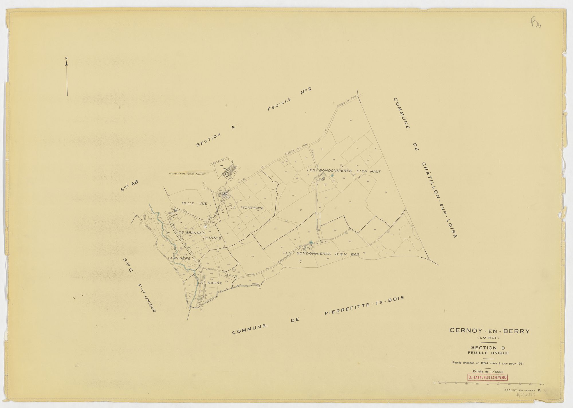 Cernoy-en-Berry - Sections
