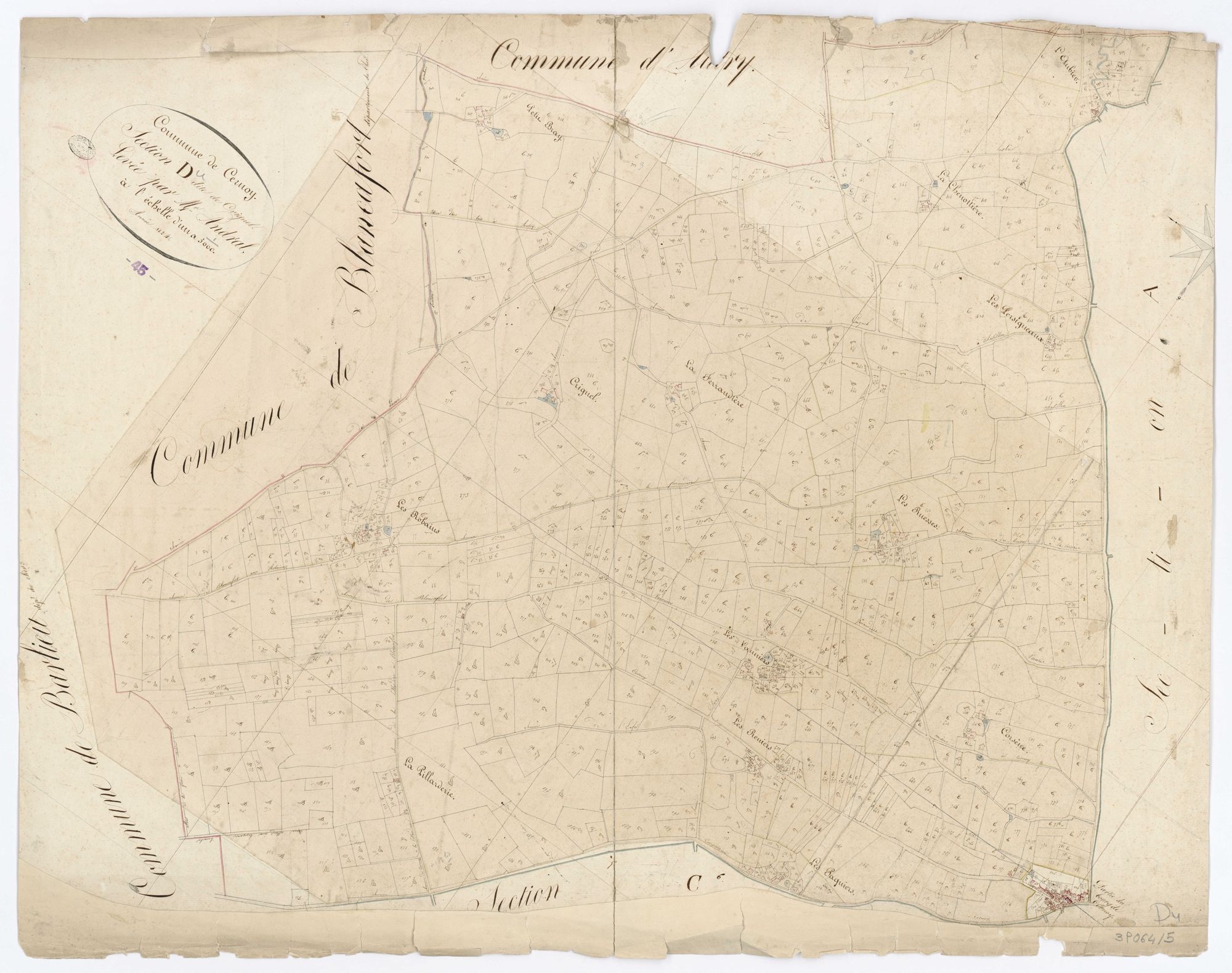 Cernoy-en-Berry - Sections