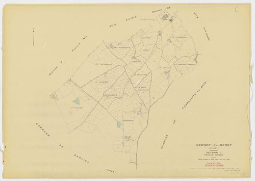 Cernoy-en-Berry - Sections
