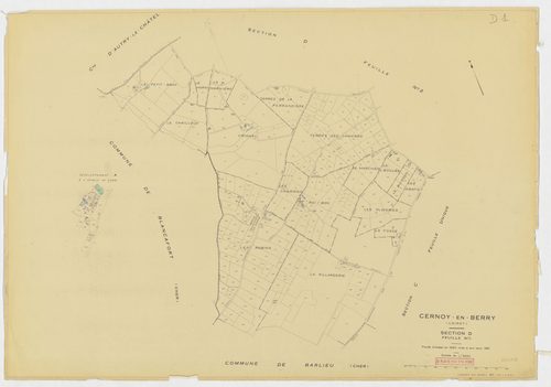 Cernoy-en-Berry - Sections