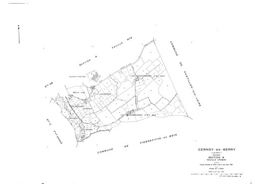 Cernoy-en-Berry - Sections