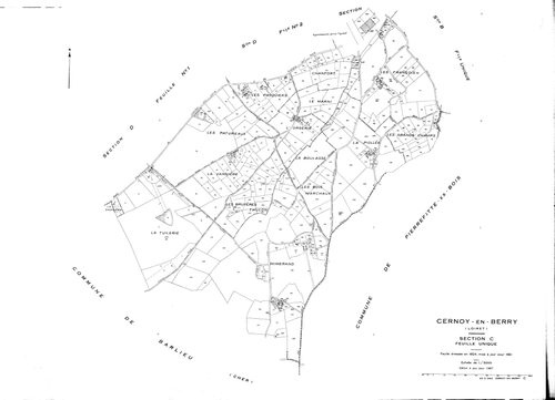 Cernoy-en-Berry - Sections