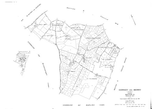 Cernoy-en-Berry - Sections