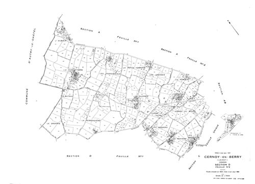 Cernoy-en-Berry - Sections