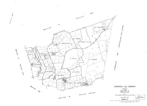 Cernoy-en-Berry - Sections