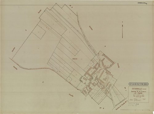 Césarville - Sections