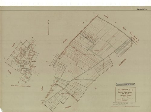 Césarville - Sections