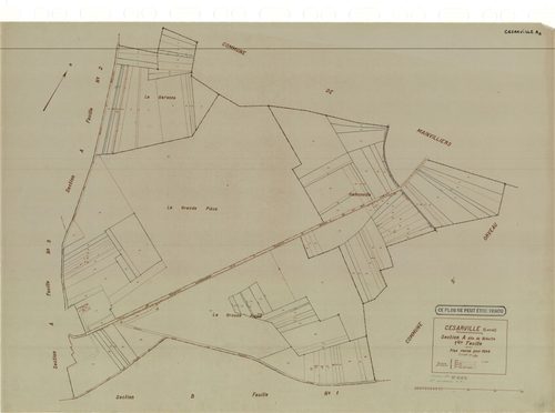 Césarville - Sections