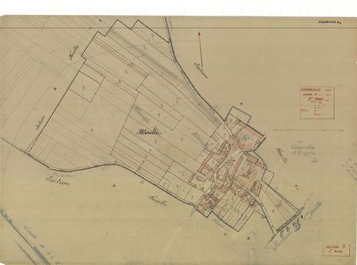 Césarville - Sections