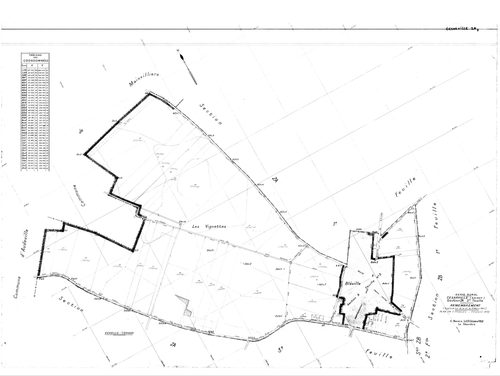 Césarville - Sections
