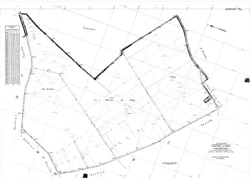 Césarville - Sections