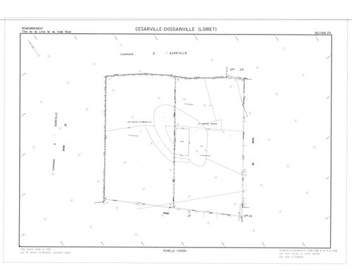 Césarville-Dossainville - Sections