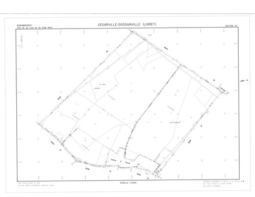 Césarville-Dossainville - Sections