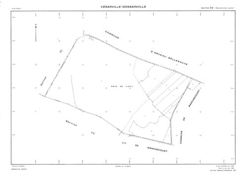 Césarville-Dossainville - Sections