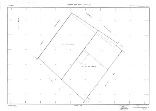 Césarville-Dossainville - Sections