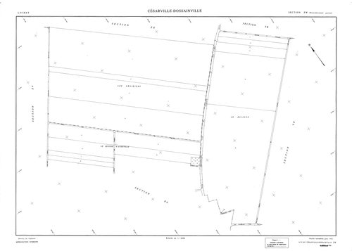 Césarville-Dossainville - Sections