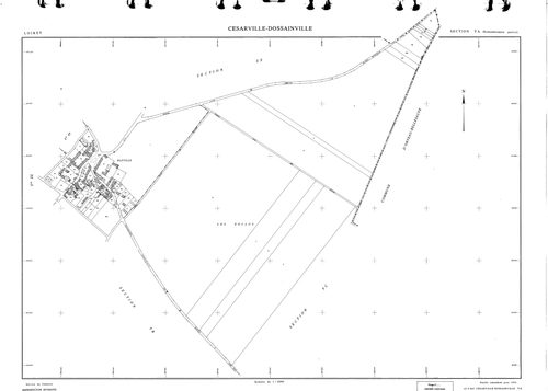 Césarville-Dossainville - Sections