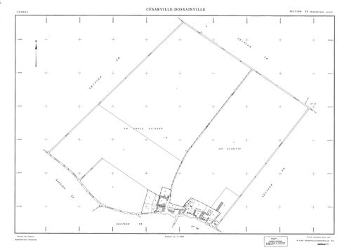 Césarville-Dossainville - Sections