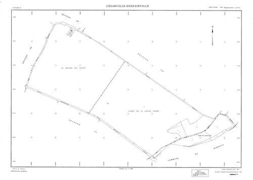 Césarville-Dossainville - Sections