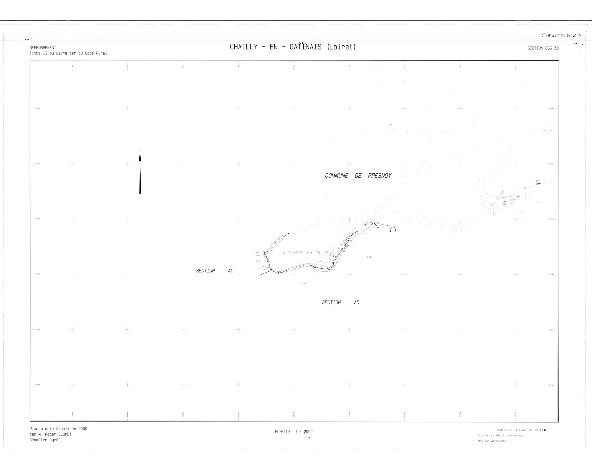 Chailly-en-Gâtinais - Sections
