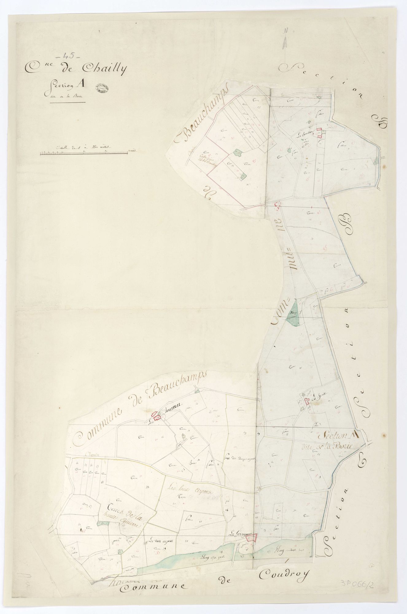 Chailly-en-Gâtinais - Sections