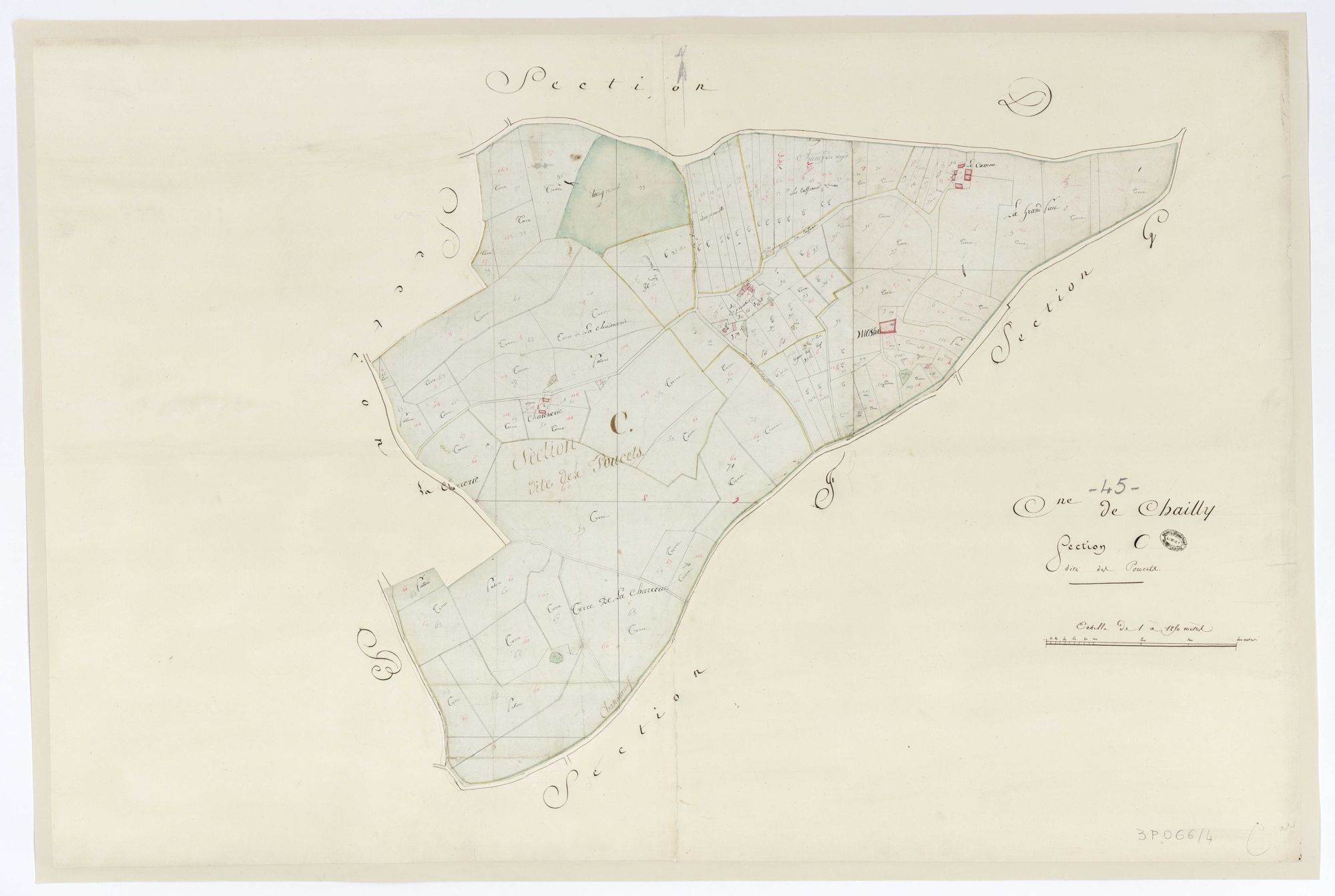 Chailly-en-Gâtinais - Sections