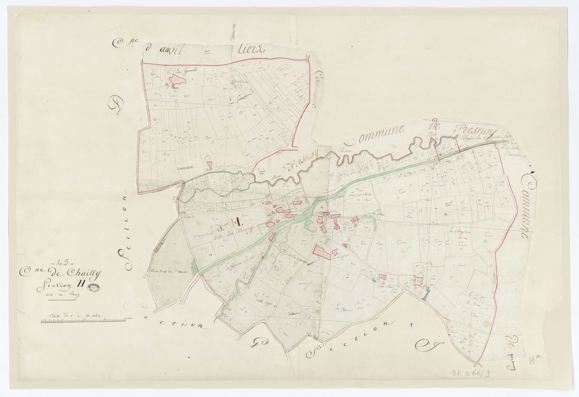 Chailly-en-Gâtinais - Sections