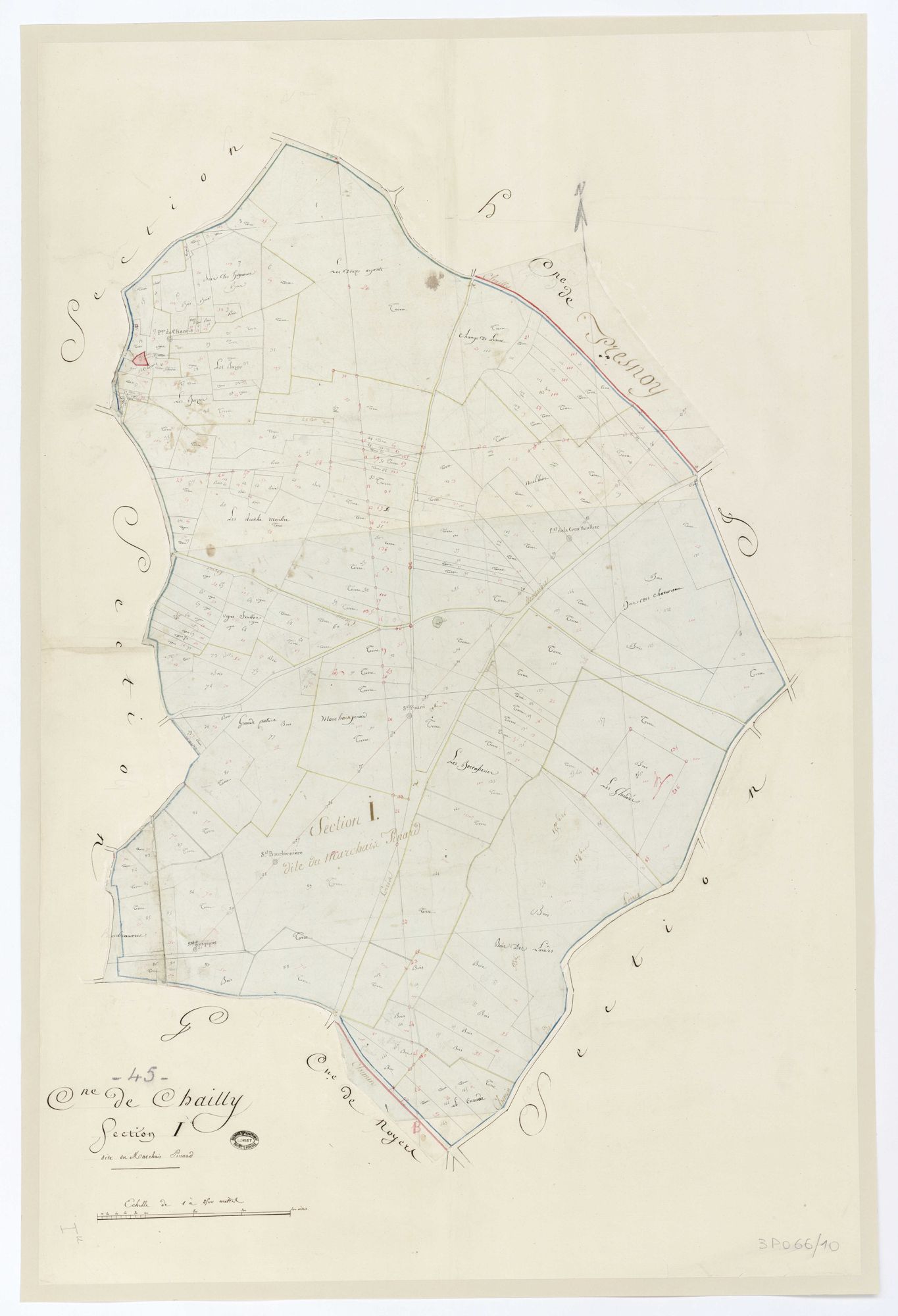 Chailly-en-Gâtinais - Sections