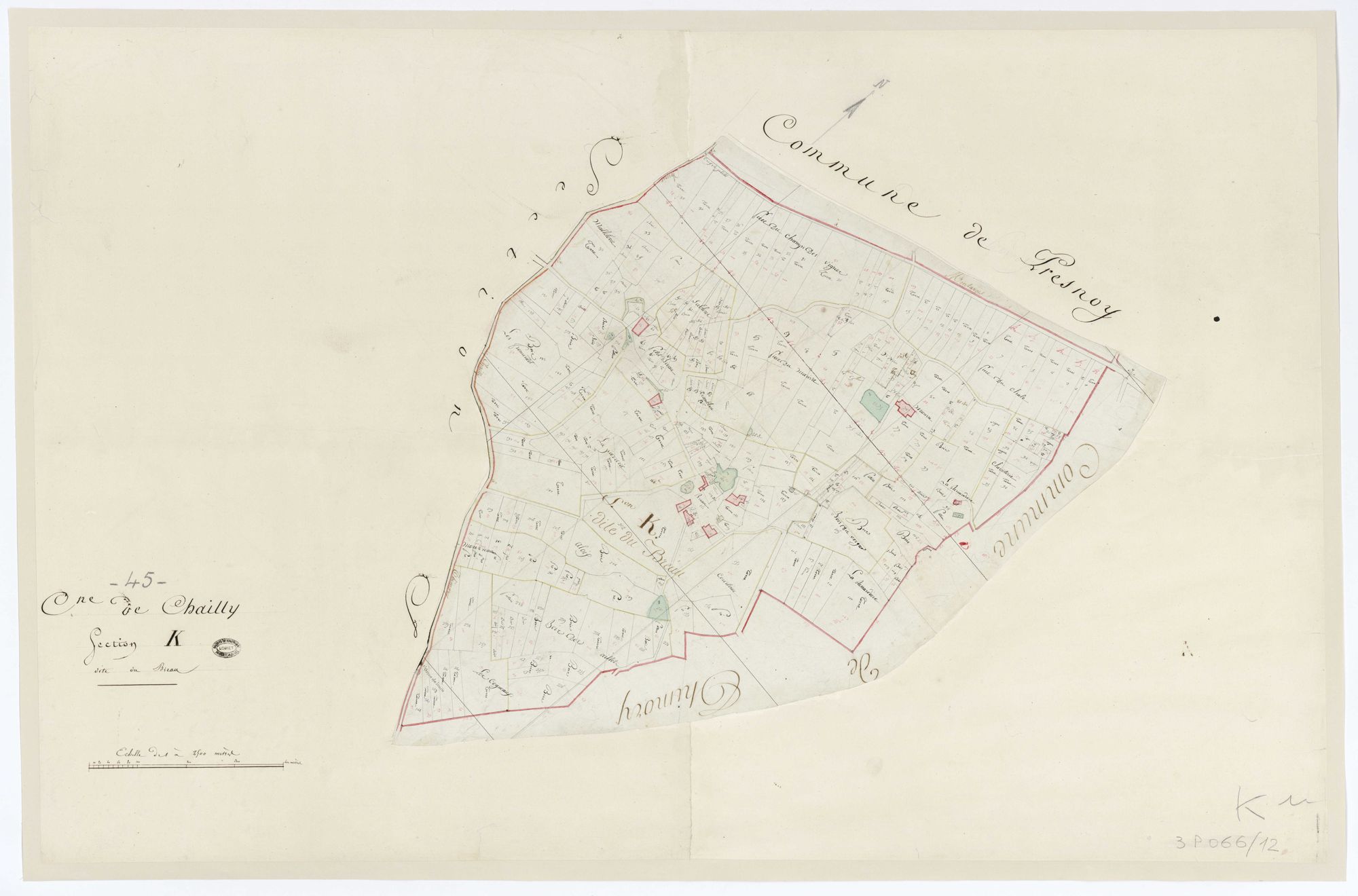 Chailly-en-Gâtinais - Sections