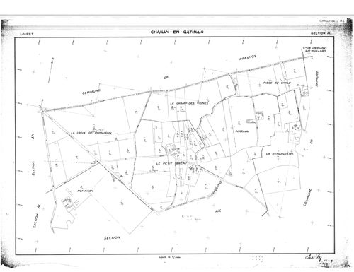 Chailly-en-Gâtinais - Sections