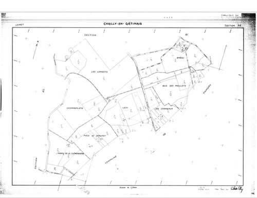 Chailly-en-Gâtinais - Sections
