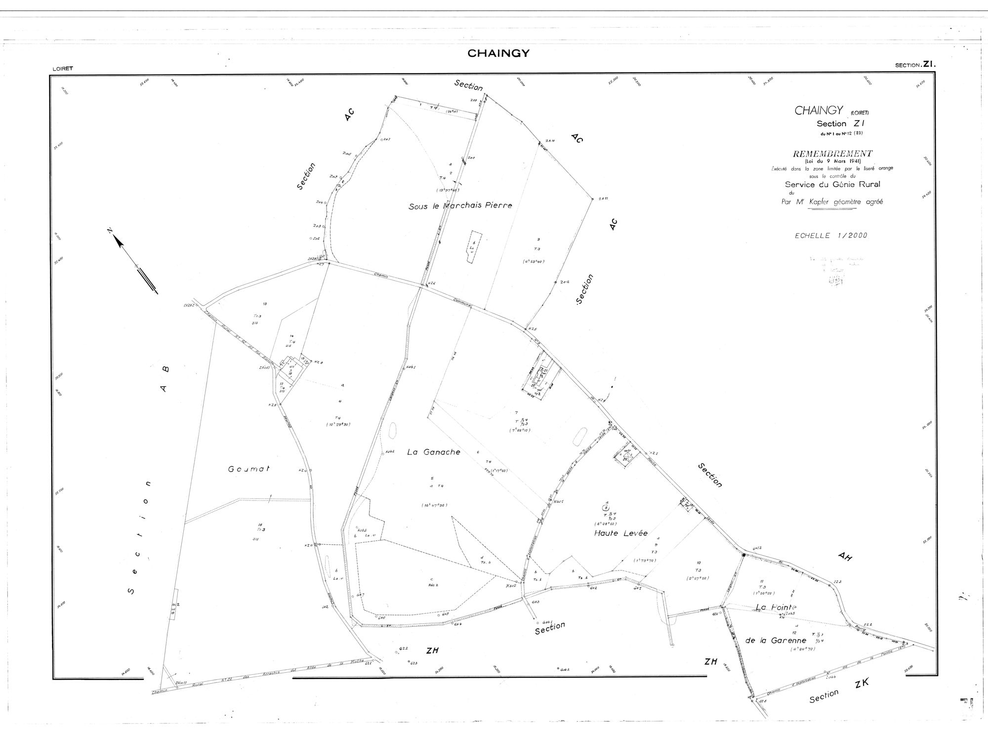 Chaingy - Sections
