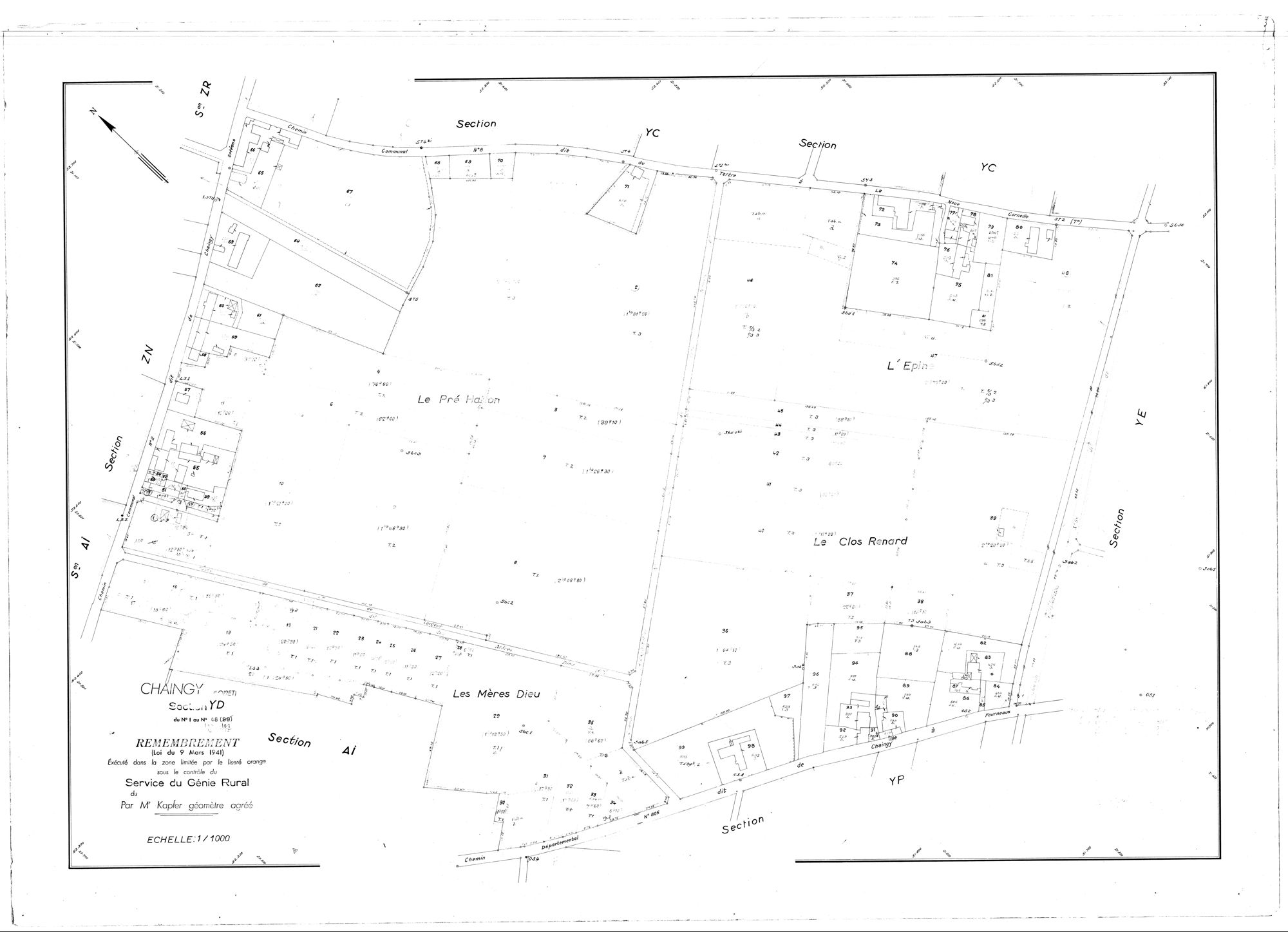Chaingy - Sections