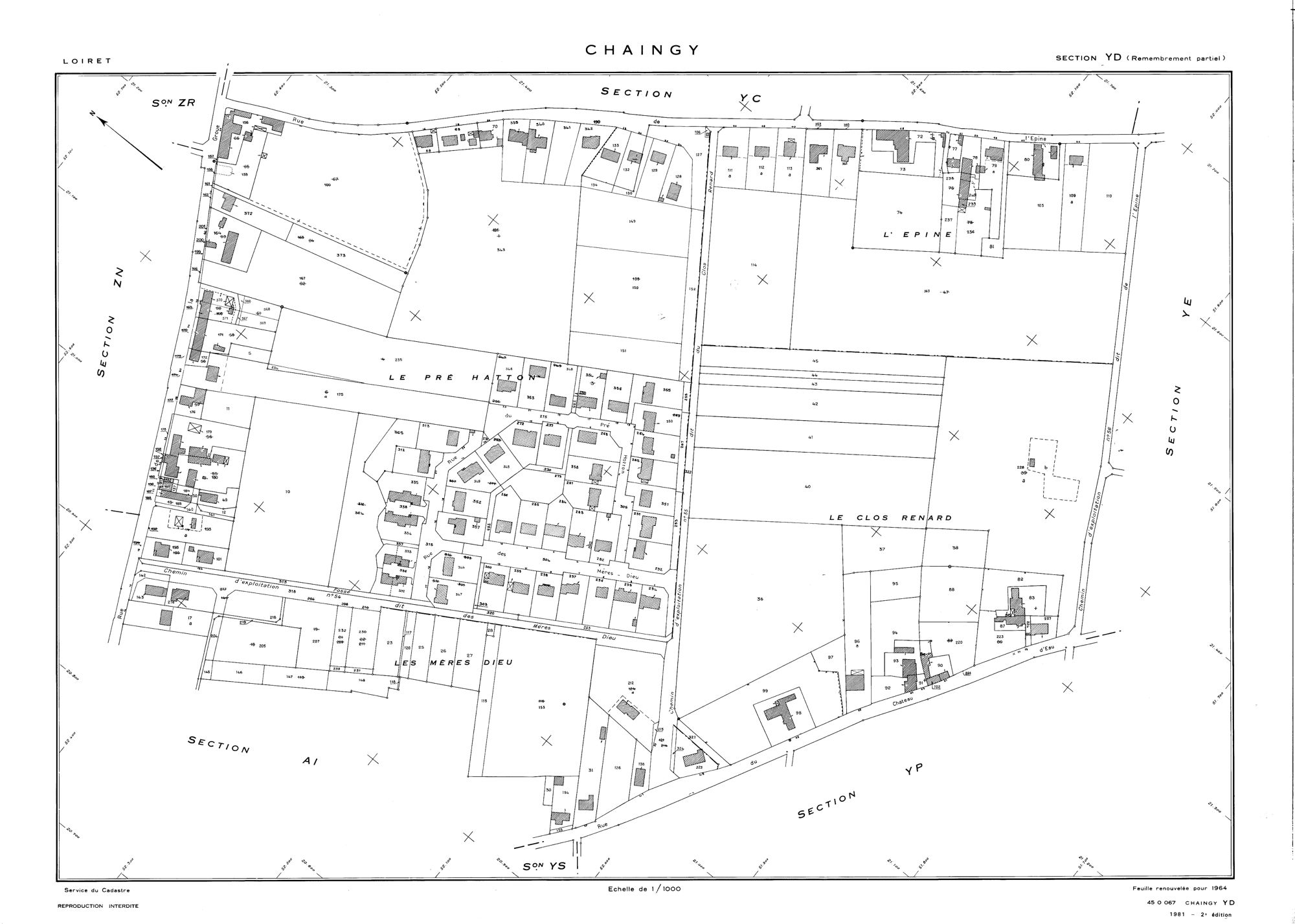 Chaingy - Sections