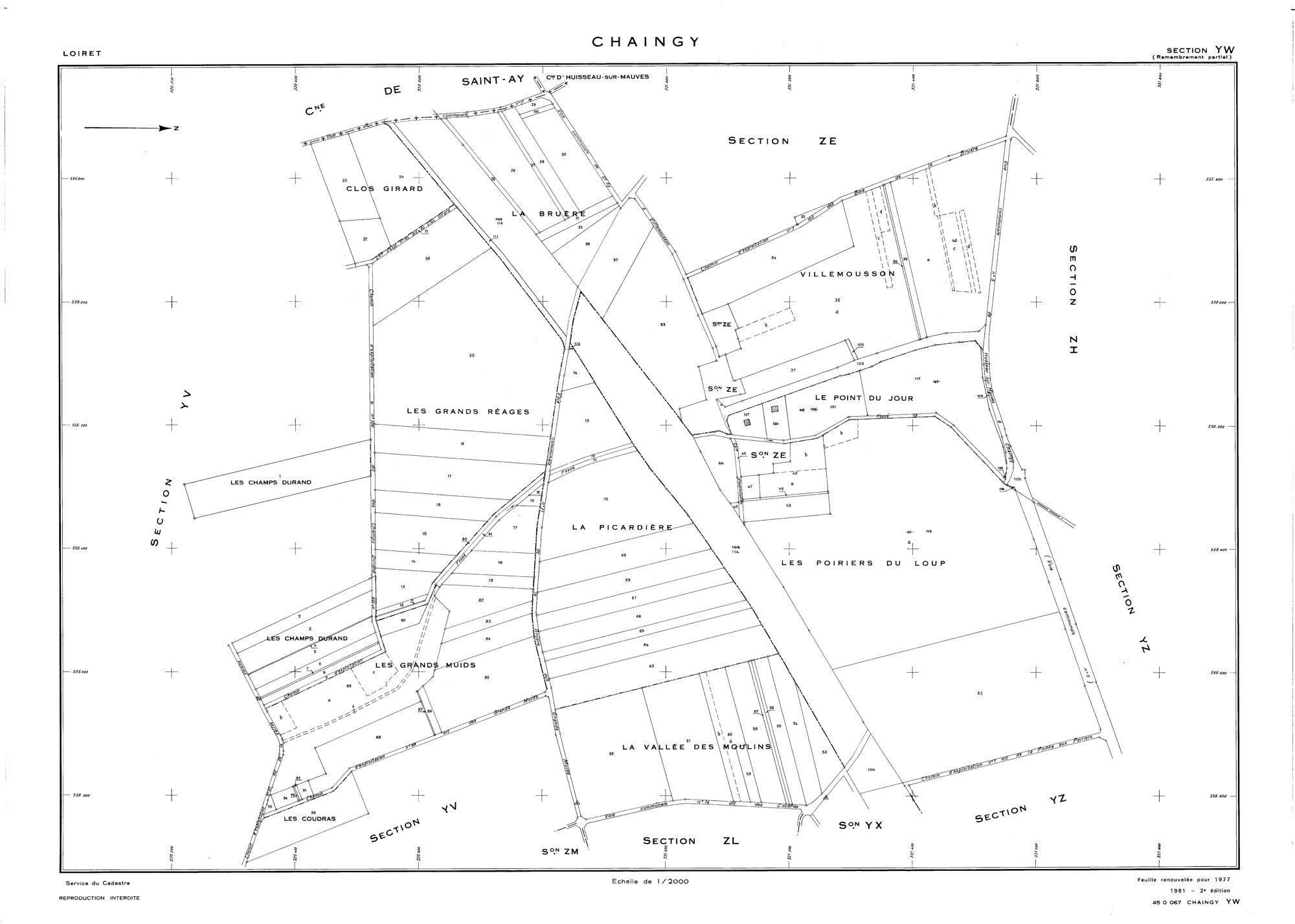 Chaingy - Sections