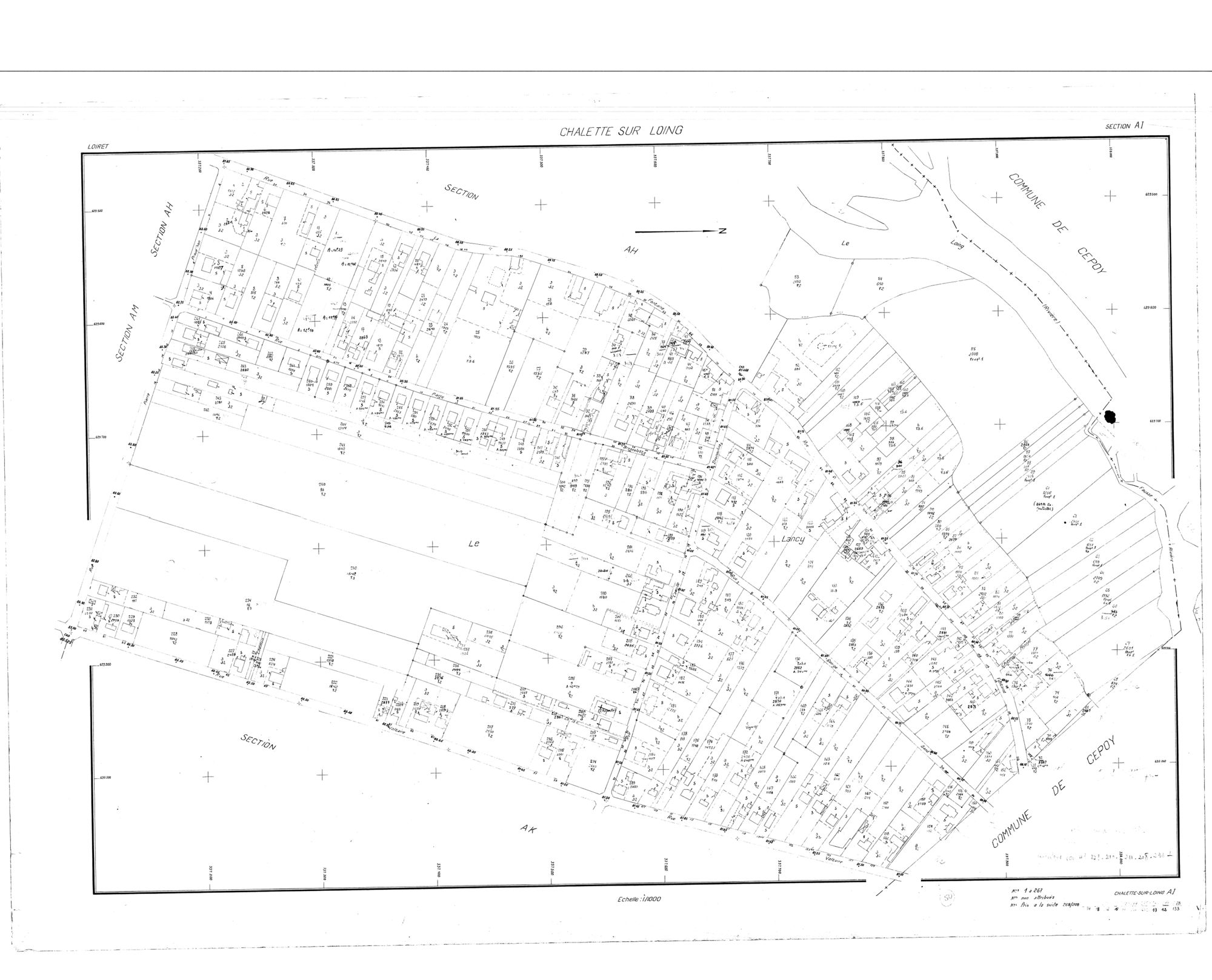 Châlette-sur-Loing - Sections