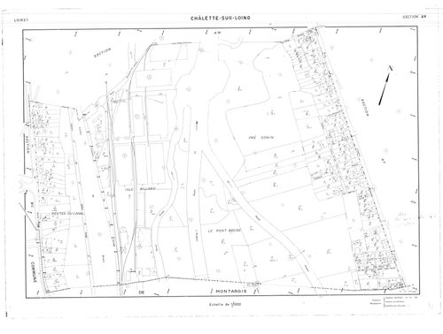 Châlette-sur-Loing - Sections