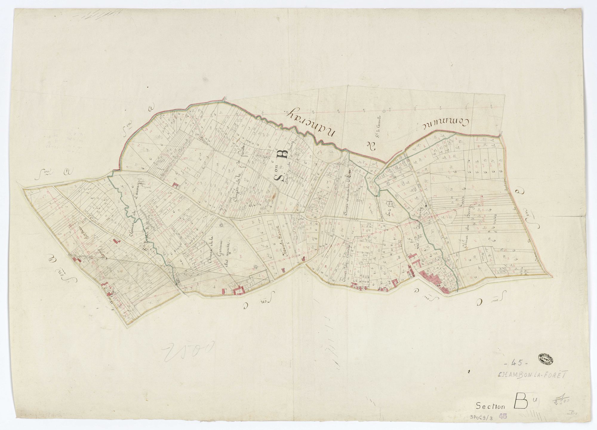 Chambon-la-Forêt - Sections