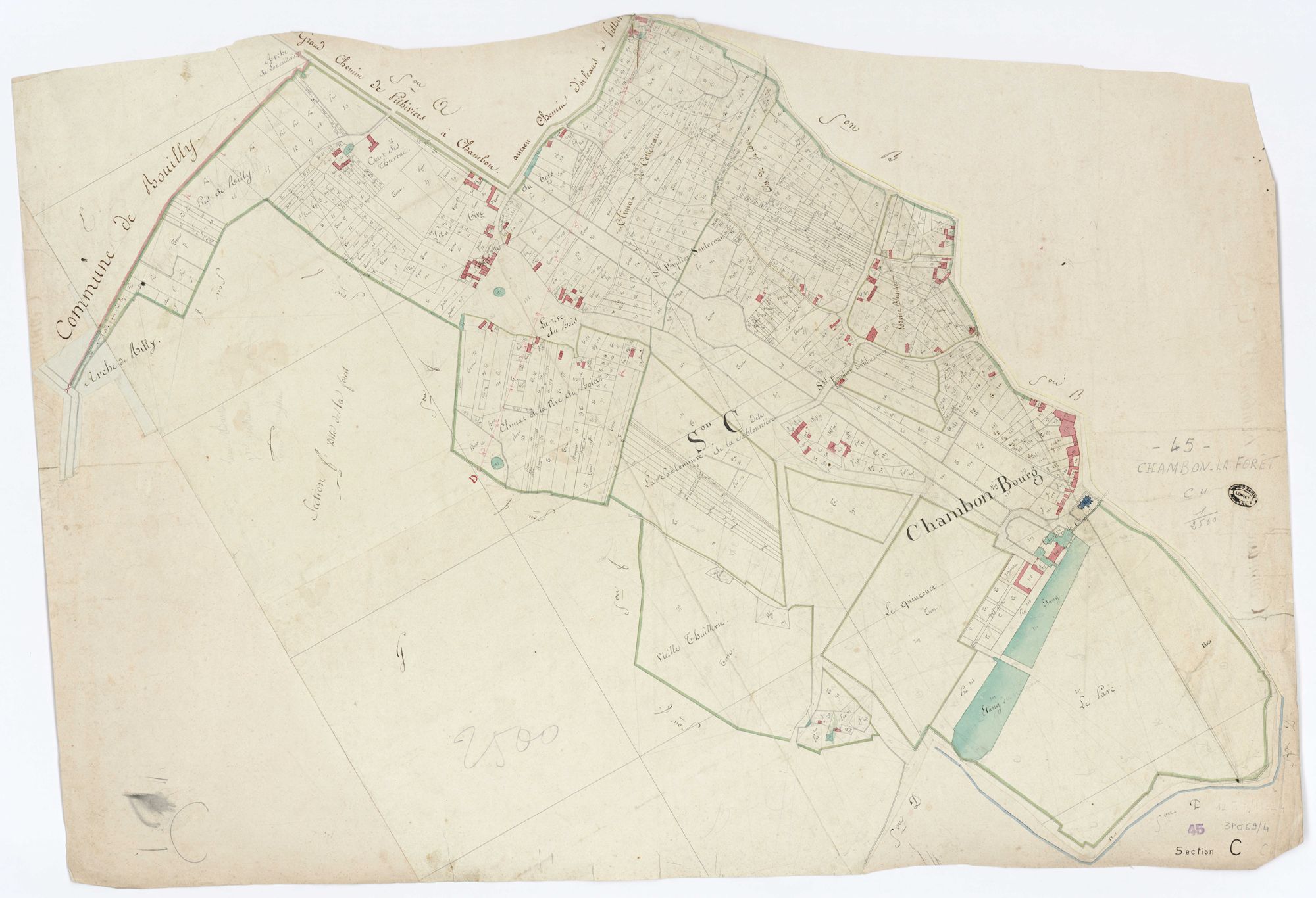 Chambon-la-Forêt - Sections